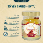 Hũ 70ml Tổ Yến Chưng Kỷ Tử AN KHANG Từ Yến Sào Thiên Nhiên Khánh Hòa Bồi Bổ Sức Khỏe - Hũ 70ml