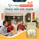 Hũ Tổ Yến Chưng Hạt Sen Bông Cúc AN KHANG Từ Yến Tươi Thật, Vị Ngọt Ngon Thơm Dịu - Hũ 70ml