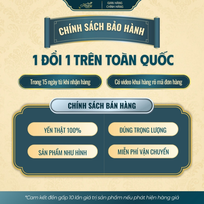 Hũ Yến Chưng Đường Phèn 70ml AN KHANG Từ Yến Sào Khánh Hòa Bồ Dưỡng Cho Cả Gia Đình