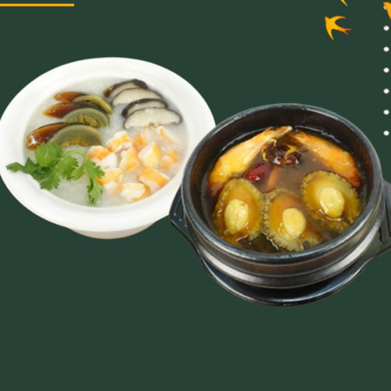 Súp tổ yến ăn liền với gà hầm táo đỏ