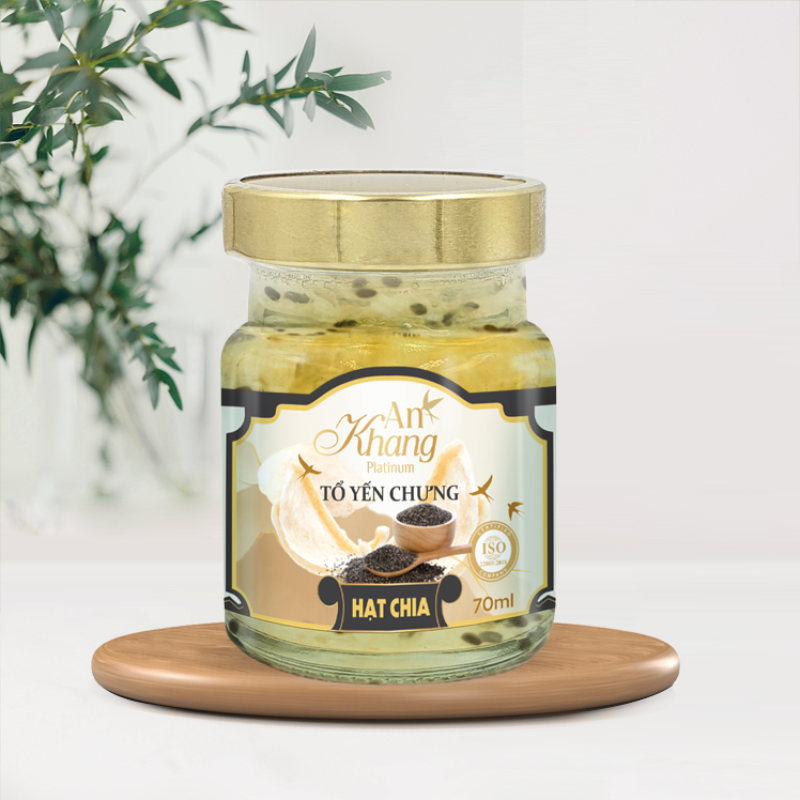 Yến chưng hạt chia