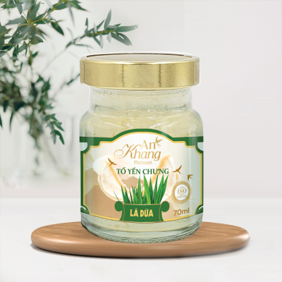 Yến chưng lá dứa