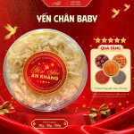 Yến Chân Baby AN KHANG Không Chất Phụ Gia An Toàn Bổ Dưỡng Cho Sức Khỏe Tặng Kèm Set 5 Món Chưng