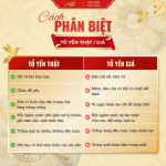 Yến Sào Khánh Hòa Tinh Chế Sợi Rối Phủ Chân AN KHANG, Yến Tinh Chế Thủ Công Tặng Set Chưng Bổ Dưỡng