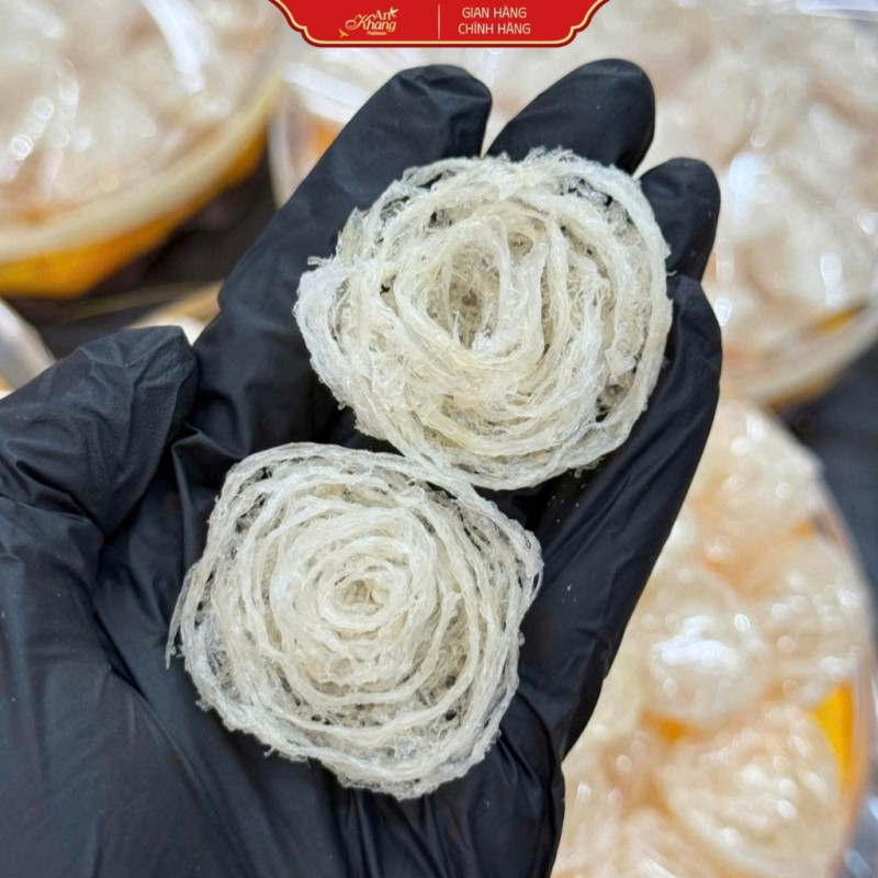 Yến Tinh Chế Baby Hoa Hồng 30-50-100g AN KHANG Bổ Dưỡng, Yến Sào Khánh Hòa Tinh Chế Thủ Công An Toàn